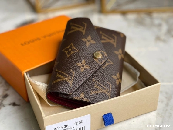 AAA Pruses Bags Vuitton Wallet Louis VICTORINE 0803